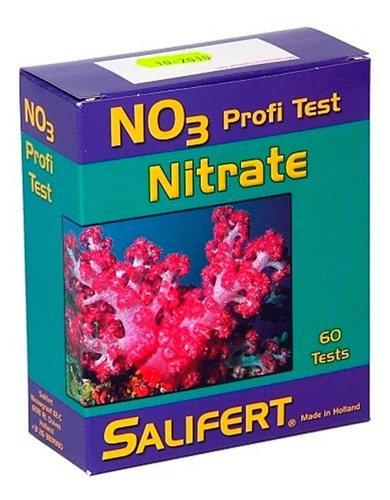 Salifert Test De Nitrate No3 60 Tests Acuario 