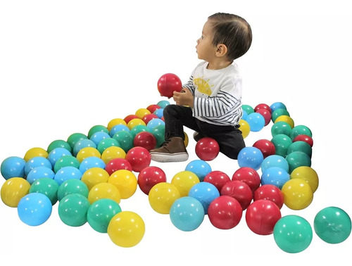 100 Pelotas Para Alberca O Pelotas De Plástico