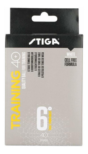 Stiga Training 40 Pelota Tenis Mesa 72 Color Blanco