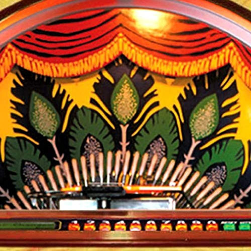 Imagen 6 de 7 de Rockola Bubbler Cd Peacock Jukebox Con Bluetooth §