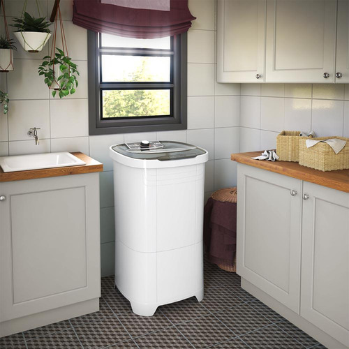 Tanquinho De Lavar Roupa Mueller 14 Kg Semiautomático Mlt14b Cor Branco 220v