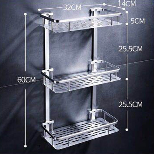 Estante Organizador Regadera Para Baño De 3 Capas