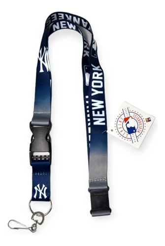 New York Yankees Mlb Porta Gafete Importado 100% Original 5