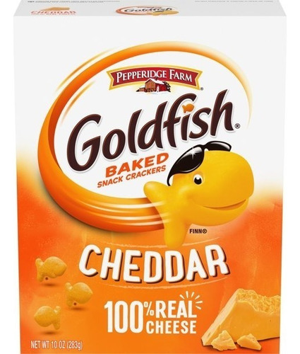 Goldfish Galletas Cheddar Crackers Box 20gr