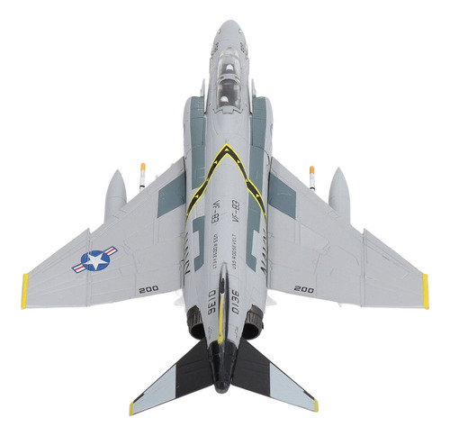 Avión De Combate Modelo De Aleación De Metal A Escala 1:100