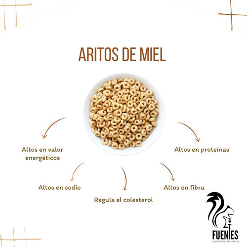 Fuentess | Aritos De Miel Por 800 Grs