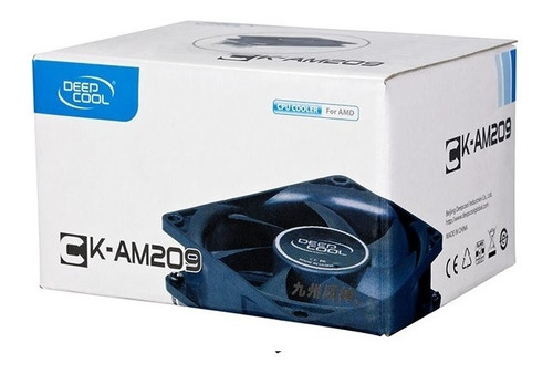 Imagem 2 de 4 de Cooler Para Processador Amd Deepcool Am2 Am3 Fm1 Fm2 Com Nfe