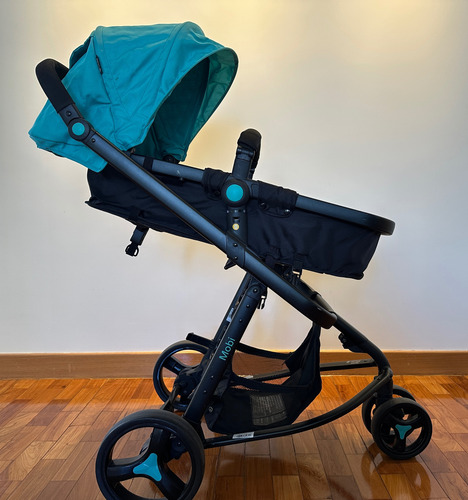 Conjunto Carrinho Bebê Mibo Safte 1st Preto Preto (Usado)
