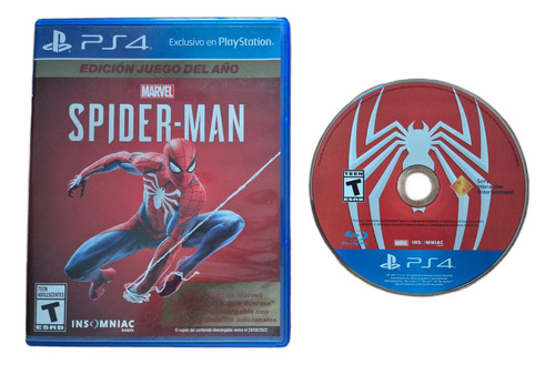 Marvel Spider-man Ps4 (Reacondicionado)