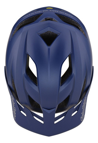 Casco Para Bicicleta Troy Lee Designs Flowline Orbit Dk Azul Talla Xs/xm