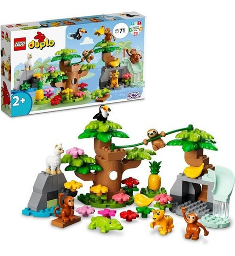 Kit LEGO Duplo Wildlife da América do Sul 10973 71 peças