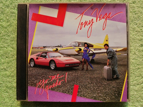 Eam Cd Tony Vega Yo Me Quedo 1988 Album Debut Rmm Records