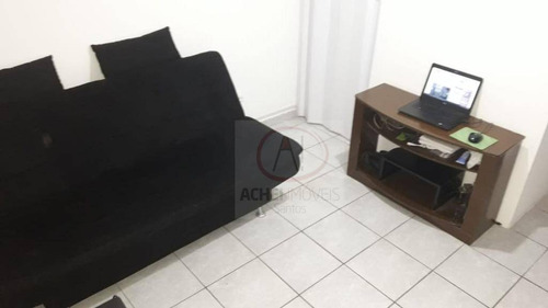 Imagem 1 de 19 de Kitnet Revertido Pra 2 Dormitórios, Na Quadra Da Praia, Com Vaga Coletiva, À Venda, 44 M² Por R$ 260.000 - Ponta Da Praia - Santos/sp - Kn0243
