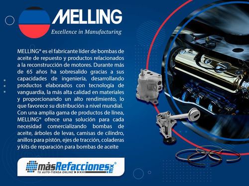 Set Anillos Piston 1.50 Ltd Ii 8 Cil 5.0l 79 Melling Cromado