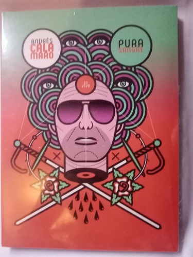 Andres Calamaro Pura Sangre Cd Y Dvd, Y Cd Jamon Del Medio (Usado)