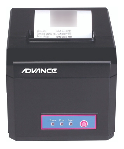 Impresora Termica Advance Adv-8010 Vel Impresion 300 Mm/seg