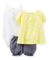 Comprar Conjunto Carters 3 Piezas Bebé Original Talle 18 Meses