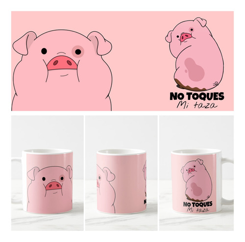 Taza Pato Gravity Falls No Toques Mi Taza