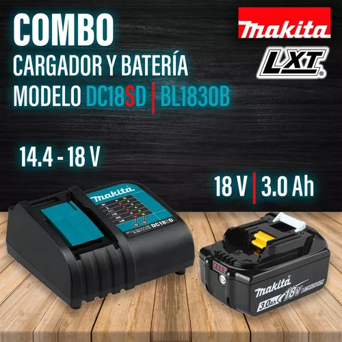 Bateria Makita Bl1830b 18v 3.0ah Con Indicador De Carga