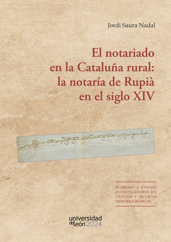 Libro El Notariado En La Cataluãa Rural La Notaria De Ru...