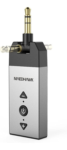 Maedhawk - Adaptador Auxiliar Bluetooth Para Coche, Recepto.