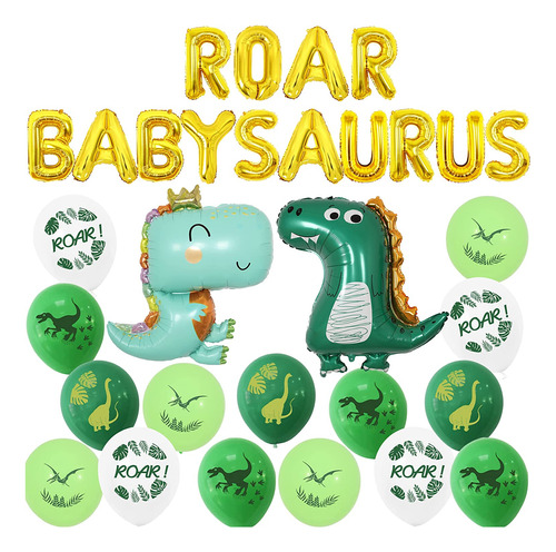 Decoraciones De Dinosaurio Para Baby Shower Para Niño,...