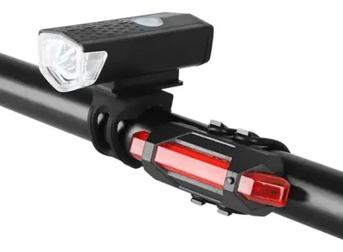 Set Luces Bicicleta Delantera Y Trasera Recargable Por Usb