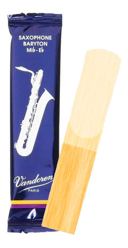 Palheta Tradicional P/sax Baritono Nº 2 Sr242 Vandoren 2215