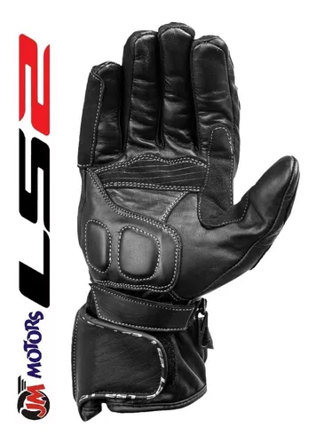 Dentro Ahora artillería Jm Guantes Moto Cuero Largo Ls2 Shadow Protecciones Termico