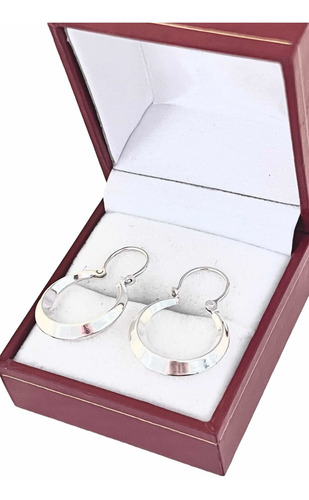 Imagen 2 de 9 de Aro Argolla Criollo De Plata 23mm.