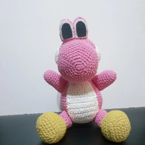 Muñeco Yoshi Al Crochet Amigorumi