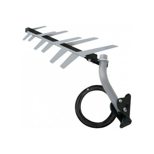 Antena Externa Tv Uhf Hdtv Dtv-1500 Aquario Com Cabo