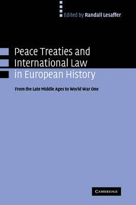 Libro Peace Treaties And International Law In European Hi...