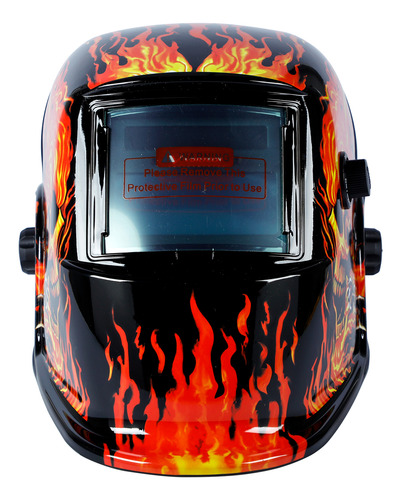 Máscara Solda Skull Escurecimento Automático Visão Truecolor