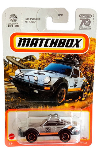 1985 Porsche 911 Rally Matchbox 