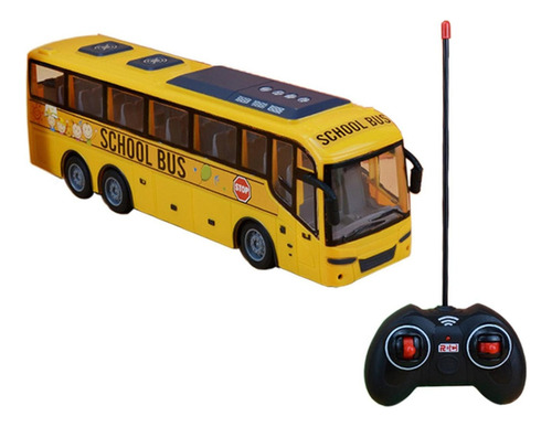Simulação Rc Ônibus Escolar Brinquedo De Aprendizagem