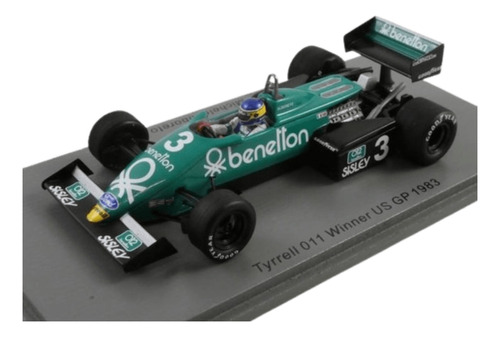 Tyrrell 011 Alboreto 1983 1/43 Spark