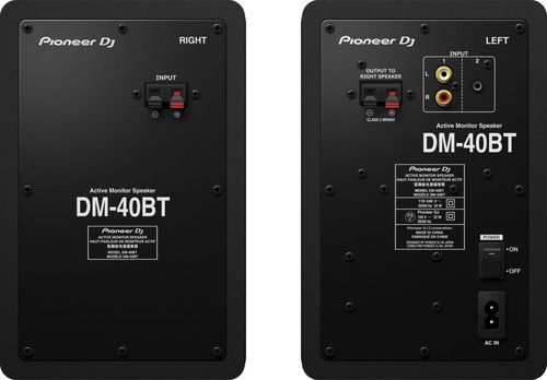Pioneer DJ DM40-BT