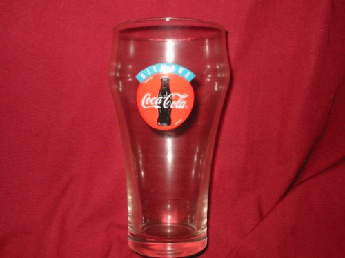 Vaso De Vidrio De Coca Cola Con Logo De Colección Oferta
