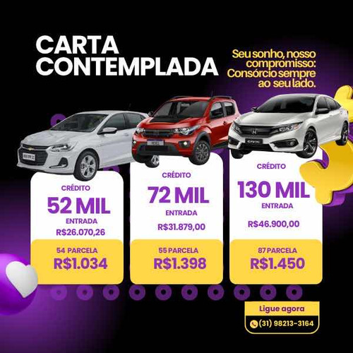 Carta Contemplada Para Veículos