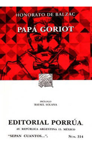 Libro Papá Goriot