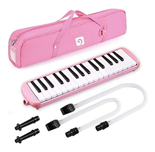 Melodica Portátil De 32 Llaves Con Bolsa De Transporte Para 