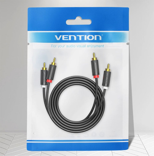 Cable 2 Rca - 2 Rca Hifi Audio 200cm Chapado Oro Mp3 Macho