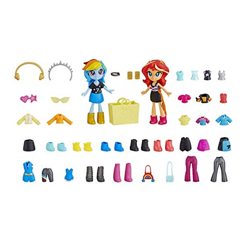 Equestria Girls Fashion Squad Rainbow Dash &amp; Sunset...