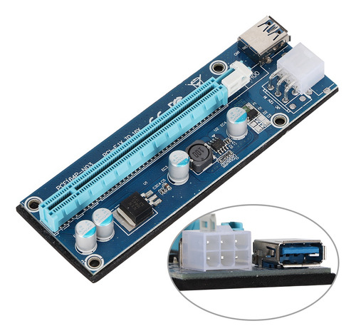 Adaptador De Tarjeta Gráfica Riser Extender Usb3.0 Pci-e De