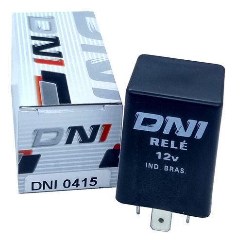 Relé Acionador Pulso Negativo  Uso Geral  12v  Dni 0415