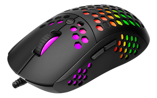 Mouse Gaming Marvo Pro G961 12000dpi Iluminación 6 Botones