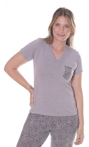 Imagen 2 de 7 de Pijama De Invierno Mujer Art 640