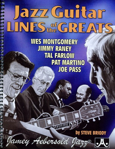 Jamey Aebersold Jazz Guitar Lines Of The Greats Cd
