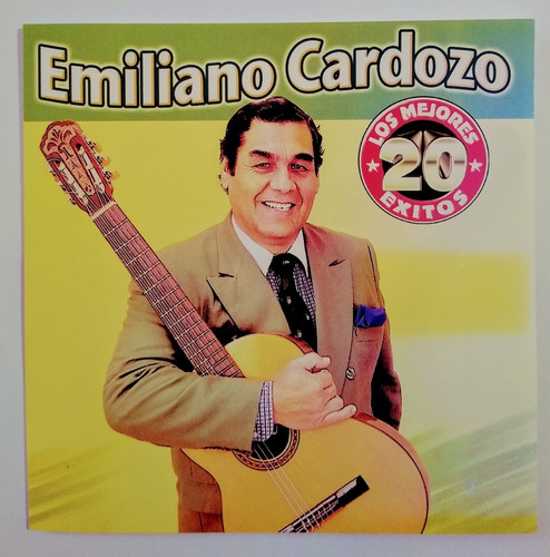 Emiliano Cardozo Cd Nuevo Original Los 20 Mejores Éxitos